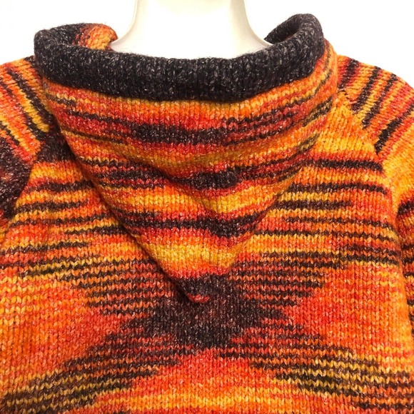 Alpaca Connection Sweater Hooded Knit Cardigan - Picture 6 of 6